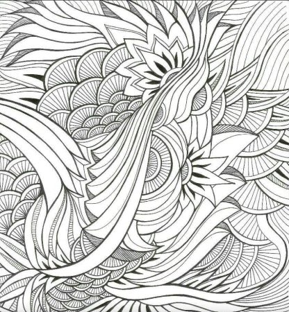 Раскраски сложные