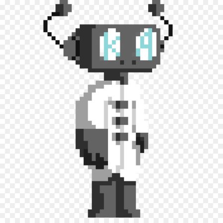 Пиксельный робот