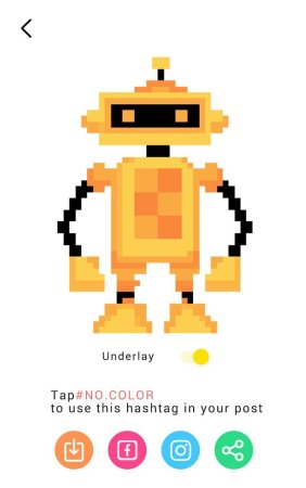 Робот в пиксель арте