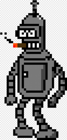 Бендер пиксель арт