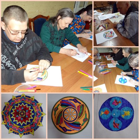 Арт терапия рисунки для раскрашивания