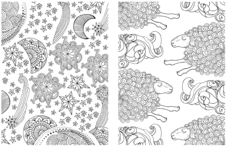 Раскраска антистресс обложка