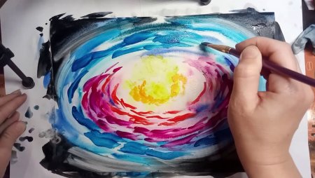 Арт терапия гуашью