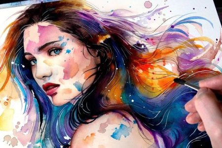 Классные рисунки красками