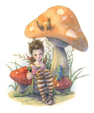 Грибная девушка