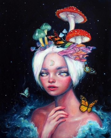 Эстетика мухомор инди КИД