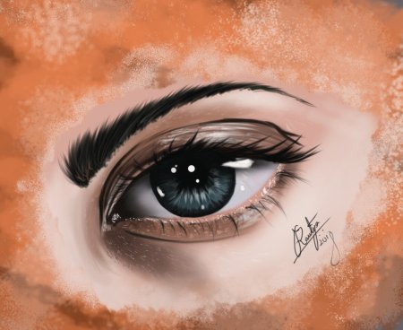 Глаза рисунок