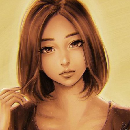 Красивые девушки мультяшные