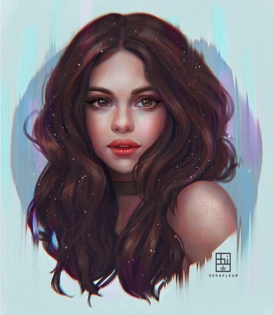 Селена Гомес арт