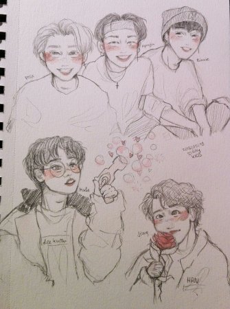 Чан и Минхо арт