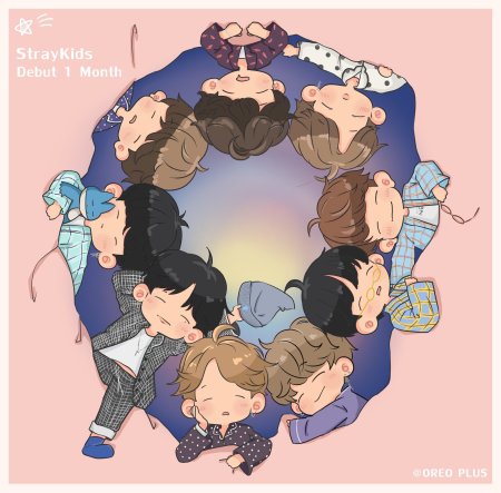 Stray Kids Чиби Феликс