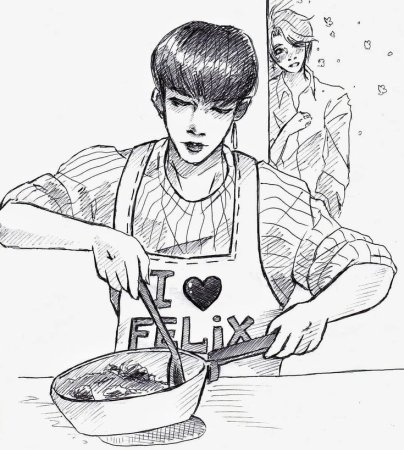 Stray Kids Gods menu арты