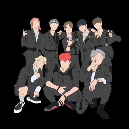 Чон Чонгук скетч