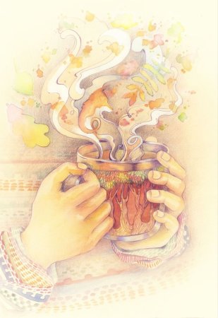 Рыжая девушка с лисой