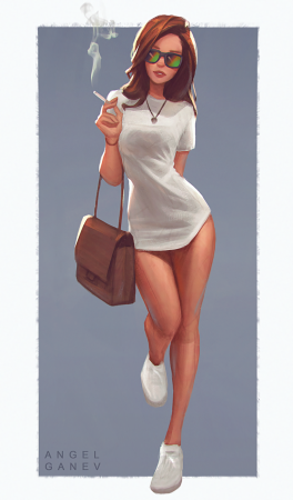 Милый стиль рисования