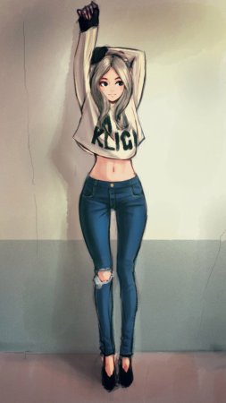 Одежда для рисования современная