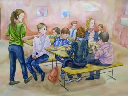 Рисунки на тематику школы