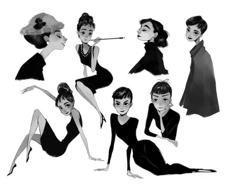 Одри Хепберн персонаж