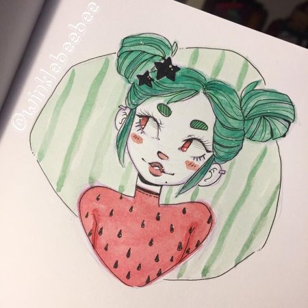 Winklebeebee стиль рисования