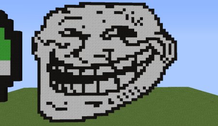 Пиксель арт майнкрафт