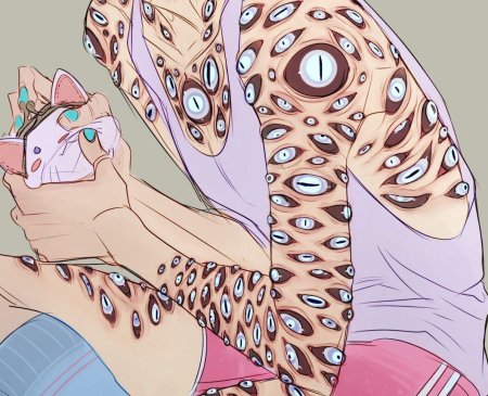 Много глаз арт