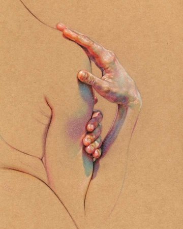 Анатомическая живопись женского тела