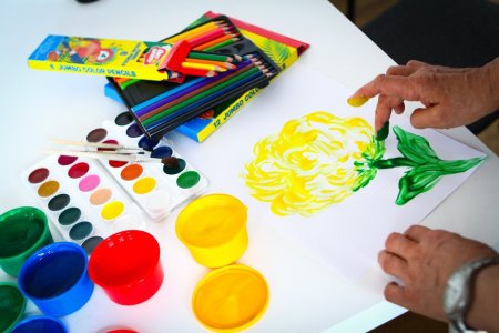 Мозг в цветах