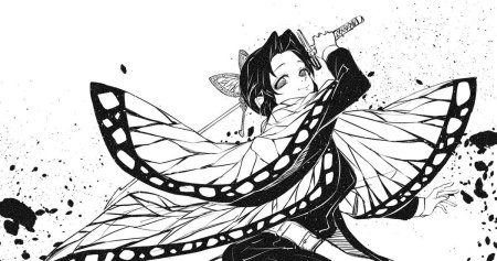 Клинок рассекающий демонов Манга Шинобу Кочо