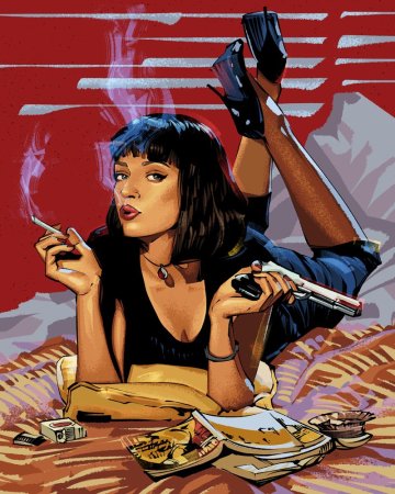 Ума Турман Pulp Fiction