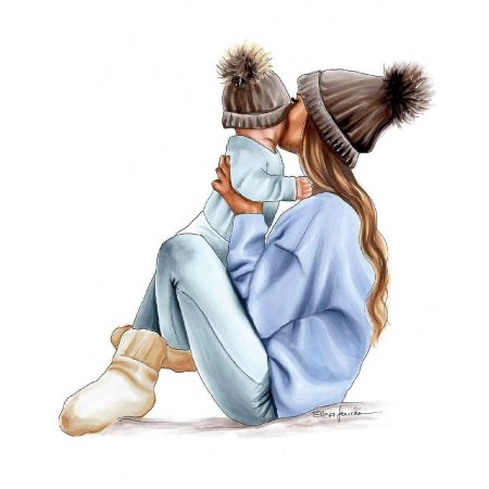 Обнимашки семья