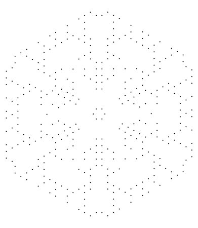 Мандала по точкам