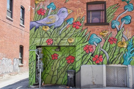 Разрисовать стену дома