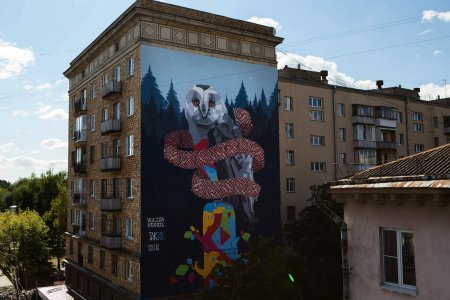 Муралы граффити