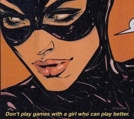 Женщина кошка комикс