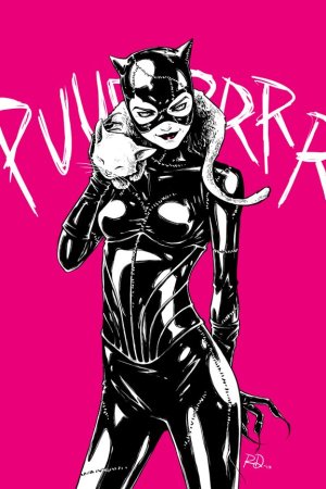 Женщина с кошкой