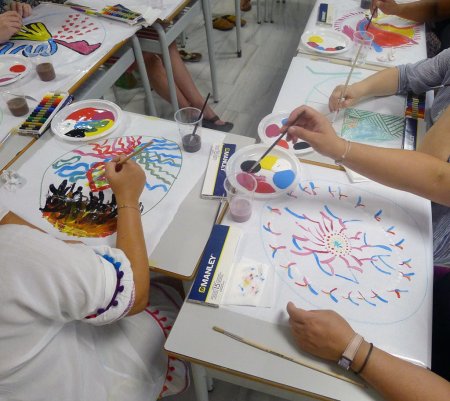 Занятия по арт терапии