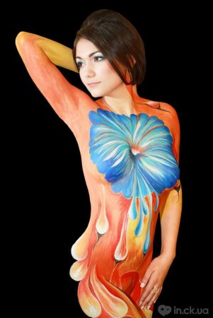 Сандра Беккер боди арт