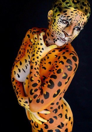 Необычный бодиарт