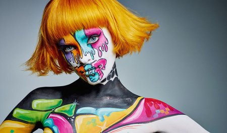 Боди арт по домашнему