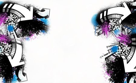 Граффити фон для фотошопа