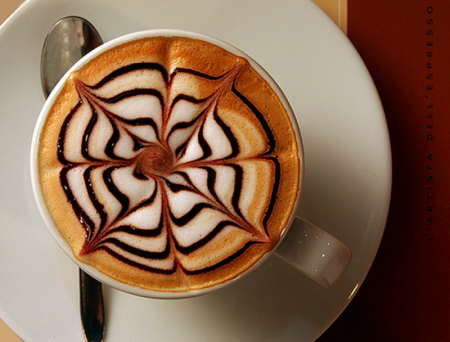 Капучино латте арт