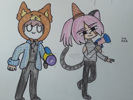 Йоши и Лана шип арт