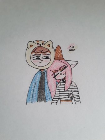 Кошка Лана и Йоши шип