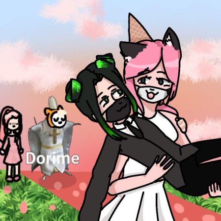 Кошка Лана и Йоши и ева