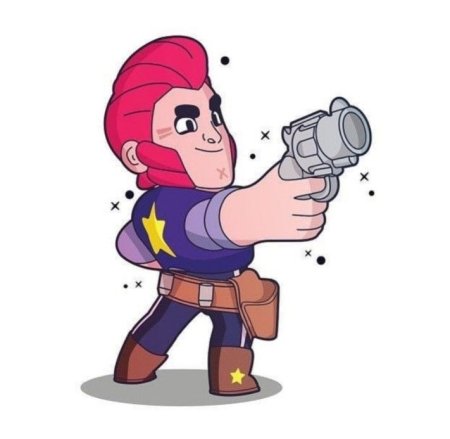 Кольт арт Brawl Stars