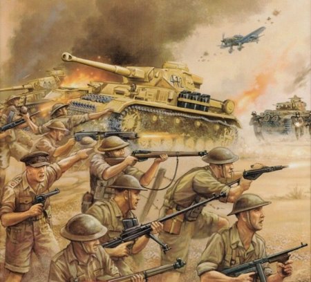 Эль-Аламейн сражение картина