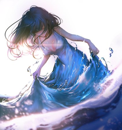 Аниме вода