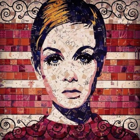 Портрет в необычной технике