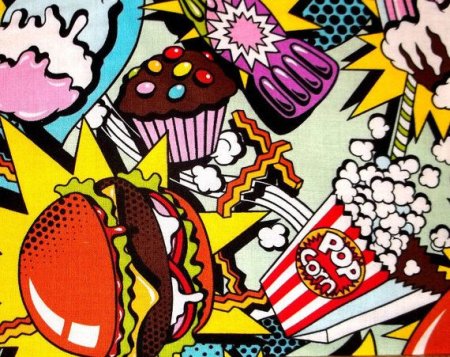 Конфеты поп арт