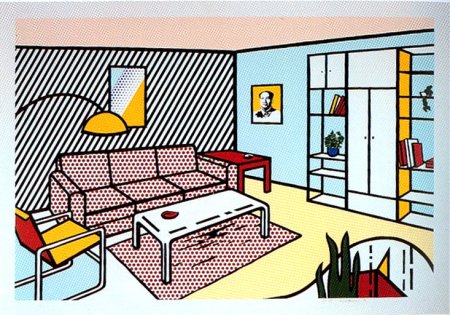 Рой Лихтенштейн спальня в Арле